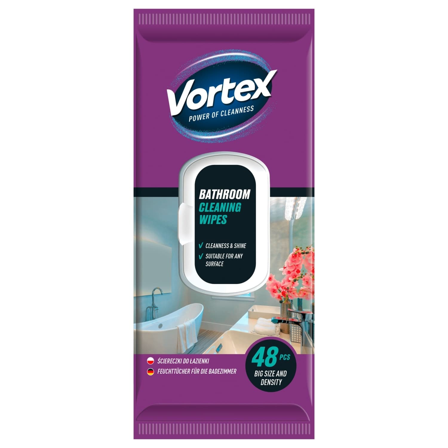 Maramice za čišćenje kupatila VORTEX 48kom-slika