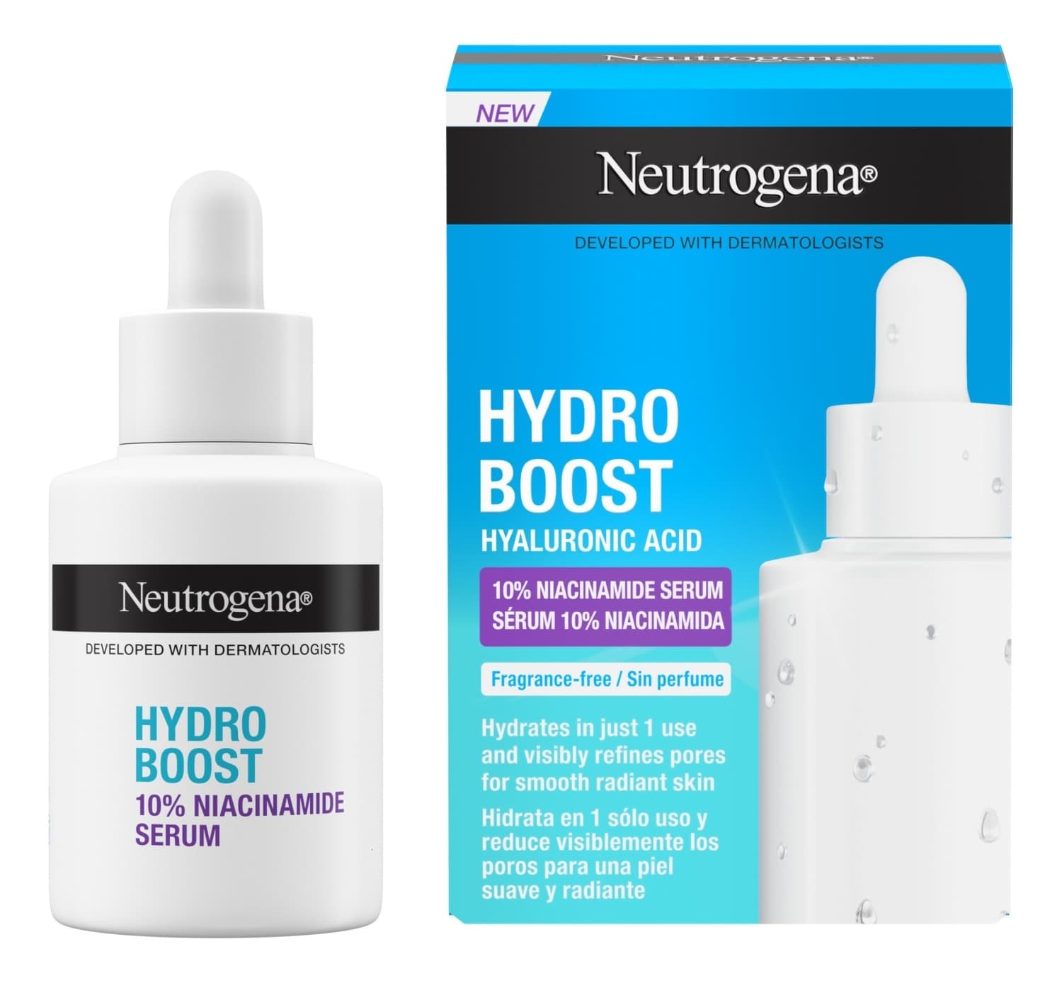 NEUTROGENA Hydro Boost niacinamid serum za lice 30ml-slika