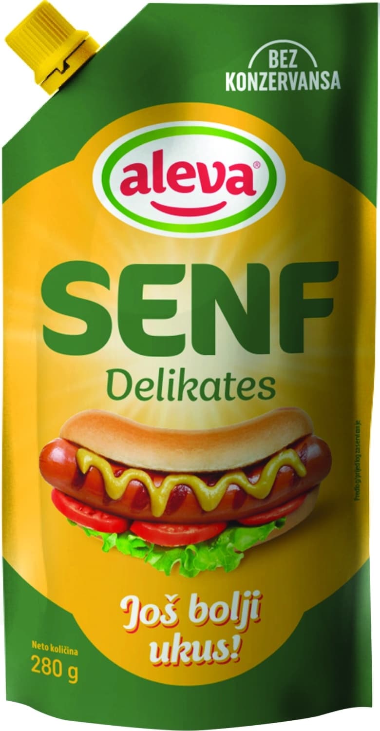 Senf ALEVA delikates 280g-slika