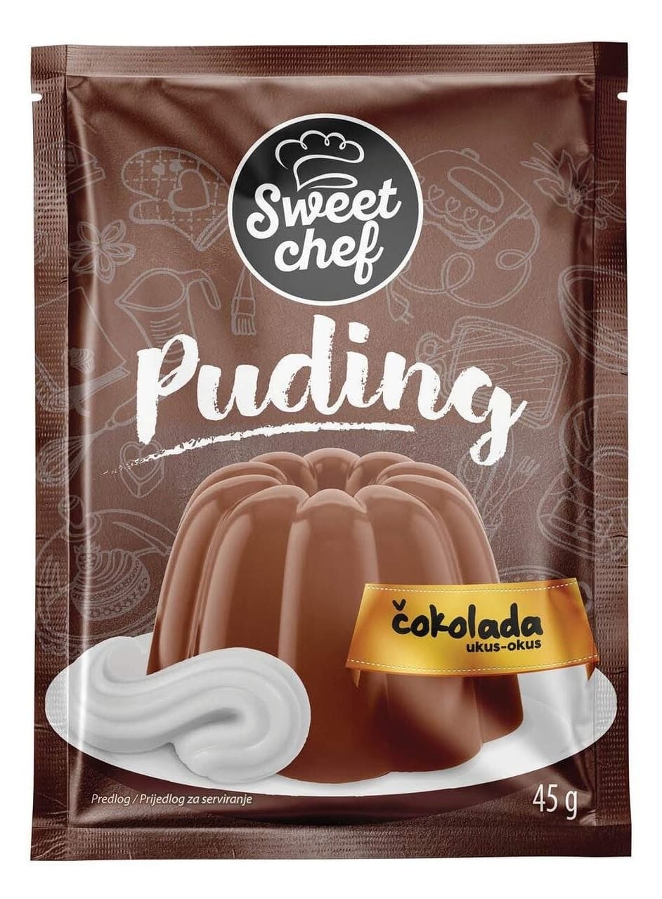 PUDING ČOKOLADA 45G SWEET CHEF-slika