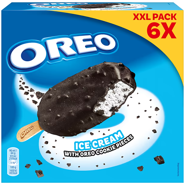 SLADOLED OREO STICK ХХL 6X90ML-slika
