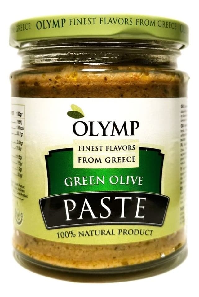 PASTA OD ZELENIH MASLINA 180G OLYMP-slika