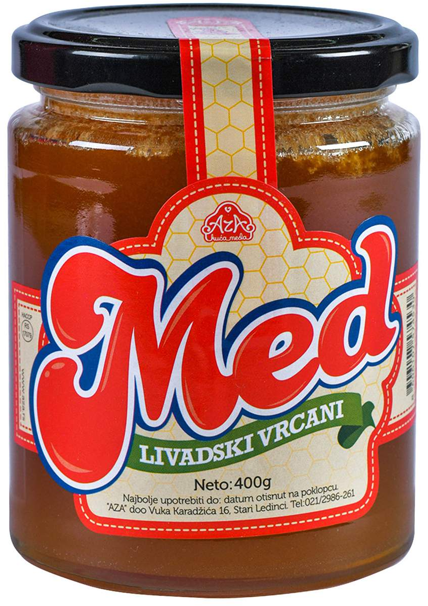 Med livadski Aza 400g-slika