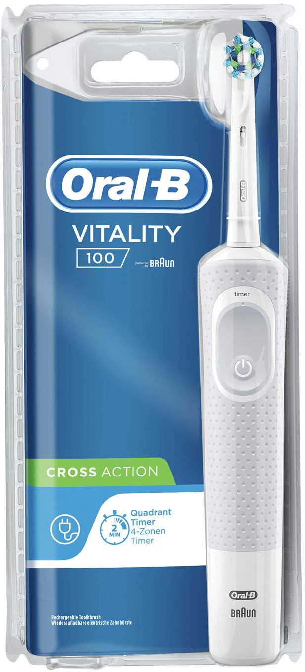 ORAL B Električna četkica za zube D100 Vitality sensi ultra thin 1kom-slika