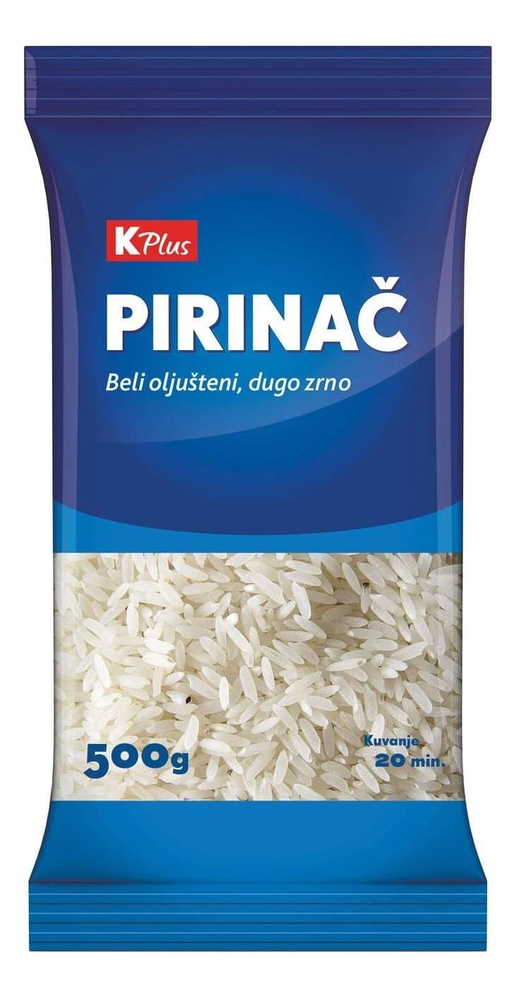 Pirinač K PLUS dugo zrno 500g-slika