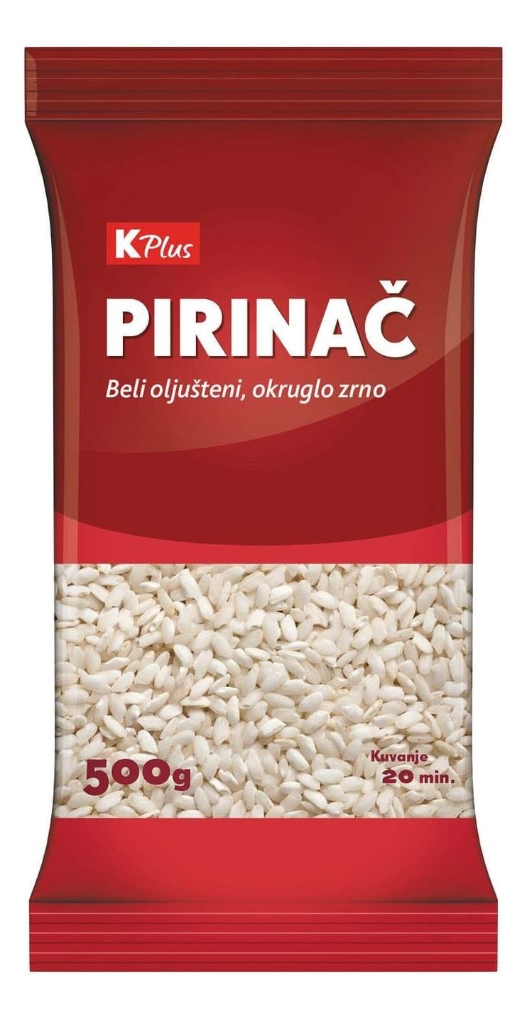 PIRINAČ K PLUS OKRUGLO ZRNO 500G-slika