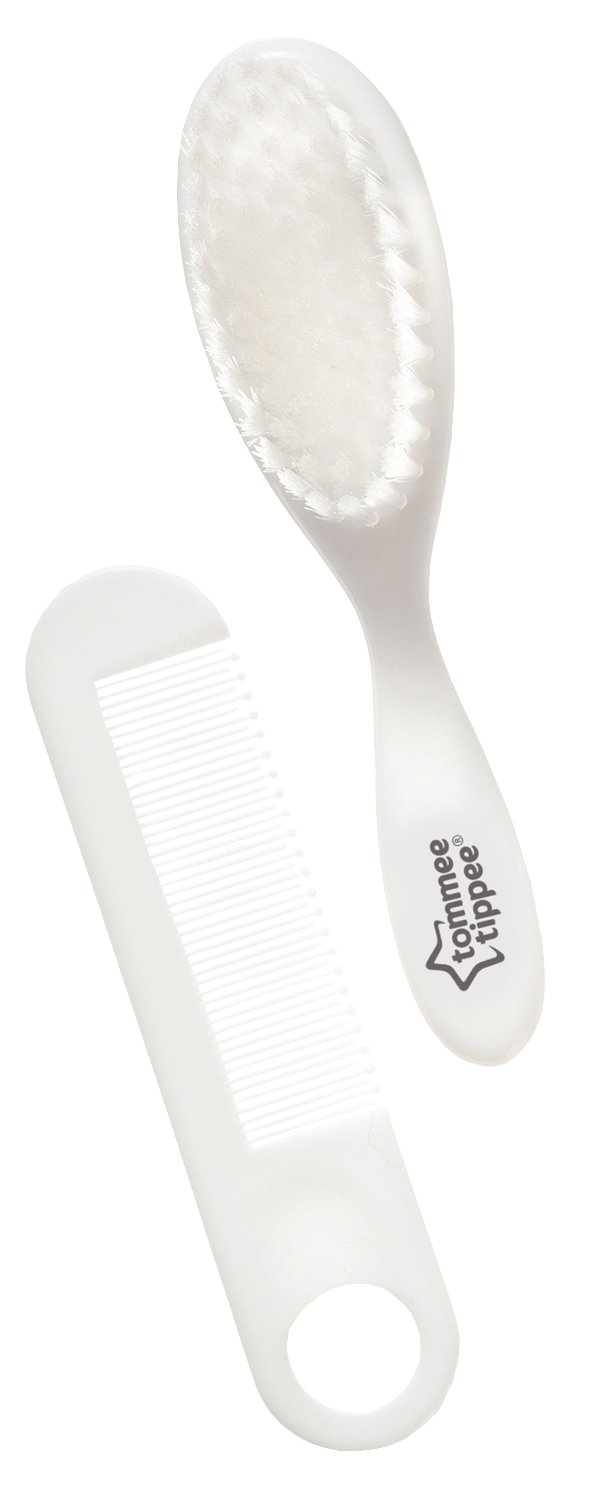 TOMMEE TIPPEE set češalj i četka beli-slika