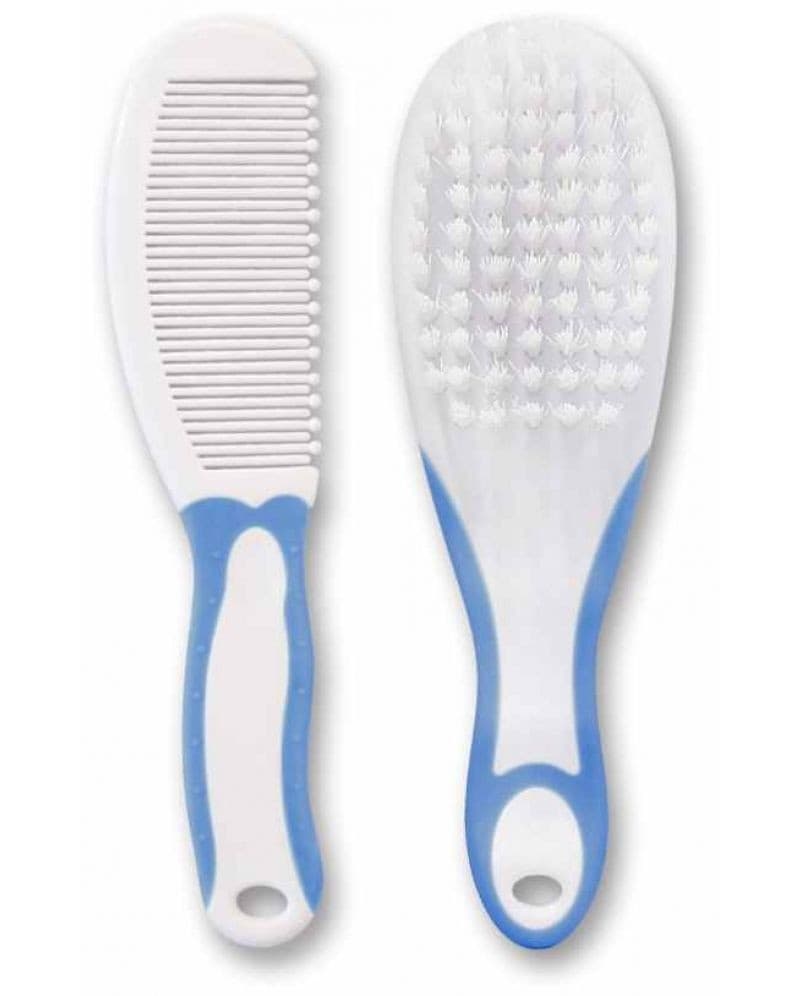 LORELLI BERTONI češalj i četka Baby Care plavi-slika