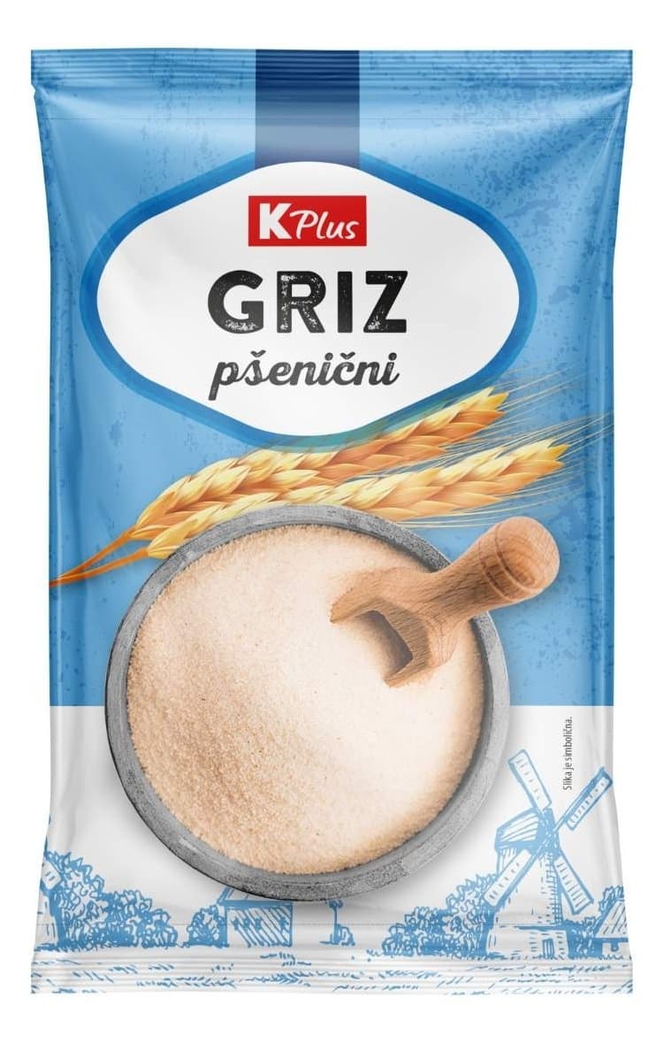 GRIZ PŠENIČNI 200G K PLUS-slika