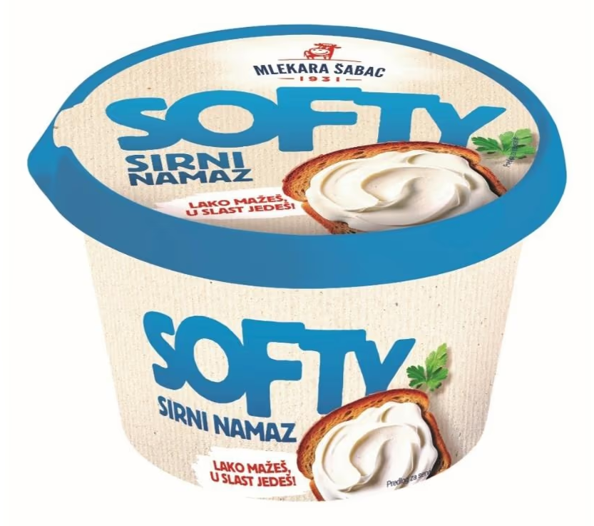 Sirni namaz Softy 200g 60%mm-slika