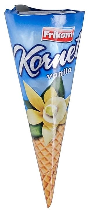 SLADOLED KORNET VANILA 120ML FRIKOM-slika