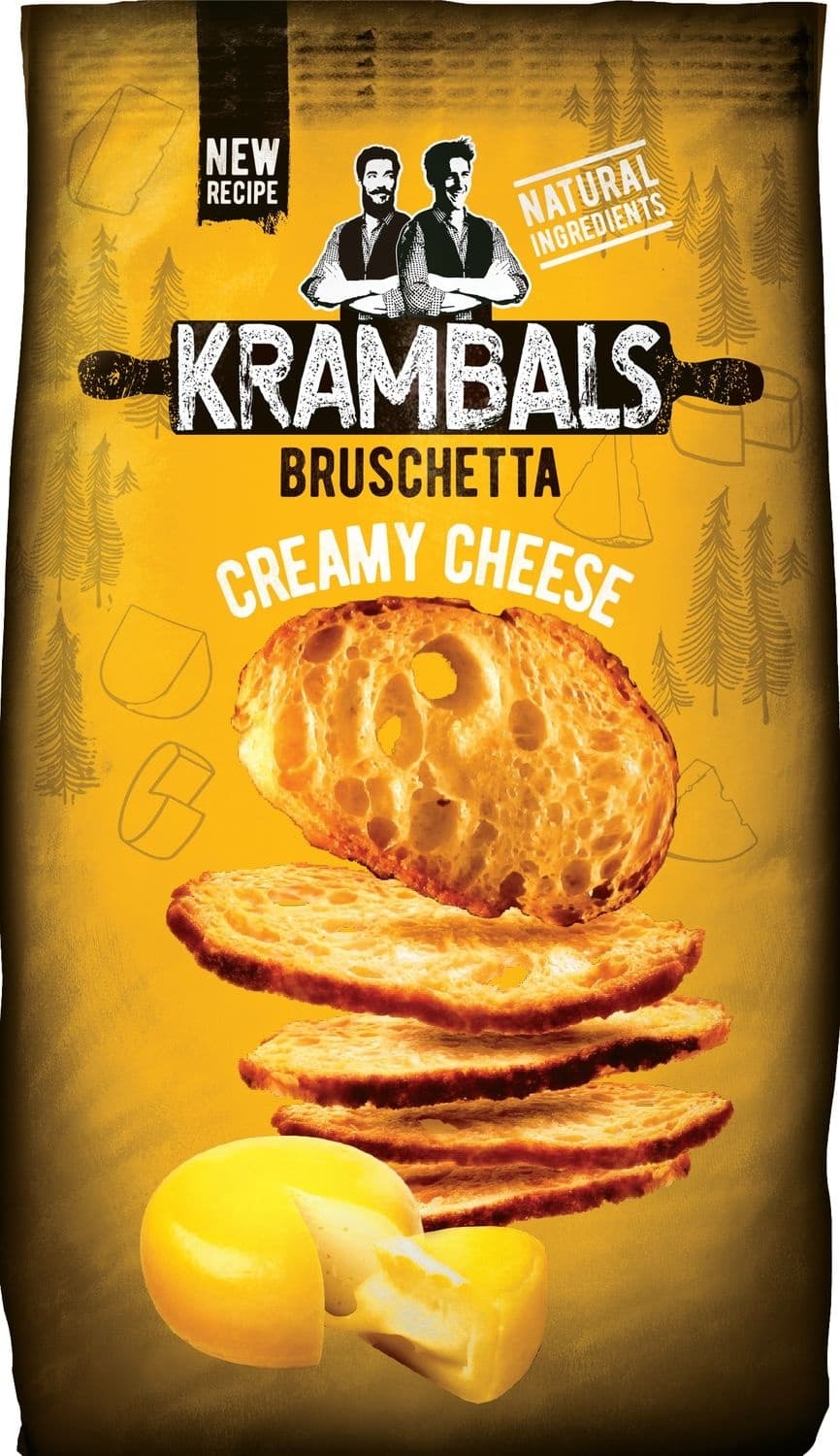 Brusketi BENLIAN krambals creamy cheese 70g-slika