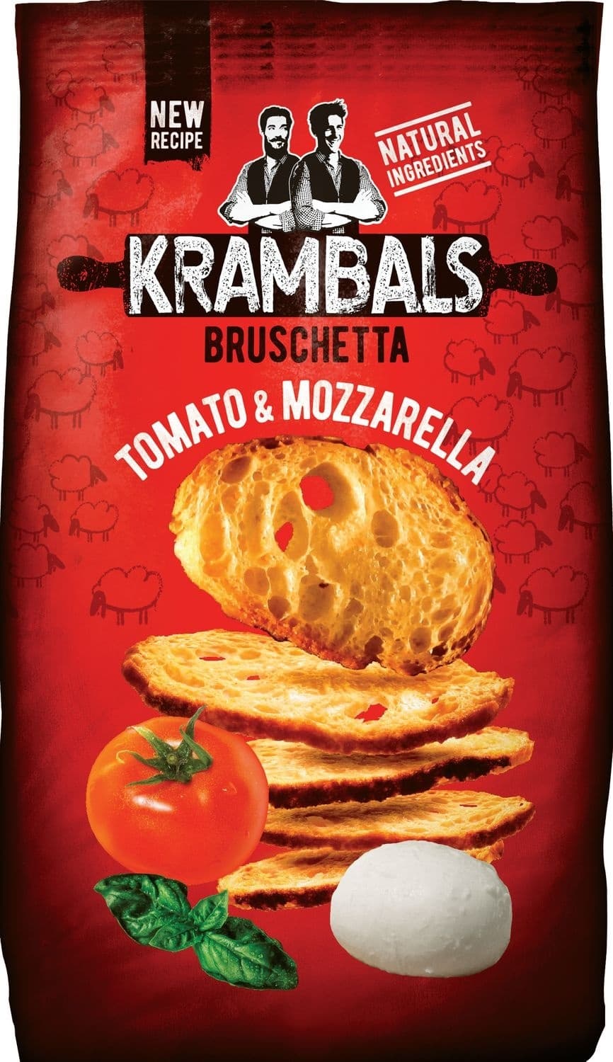 Brusketi BENLIAN krambals tomato mozzarella 70g-slika