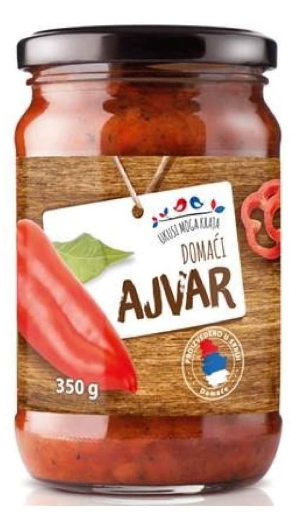 Ajvar UKUSI MOGA KRAJA blagi 350g-slika