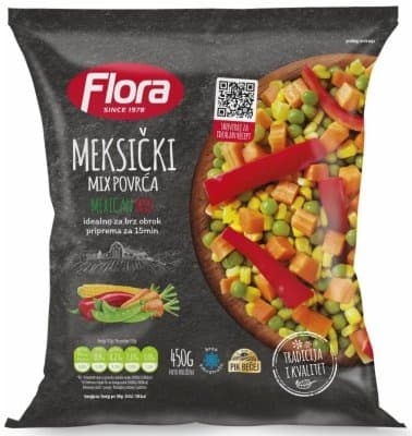 POVRĆE MEKSIČKI MIKS SMR 400G FLORA-slika
