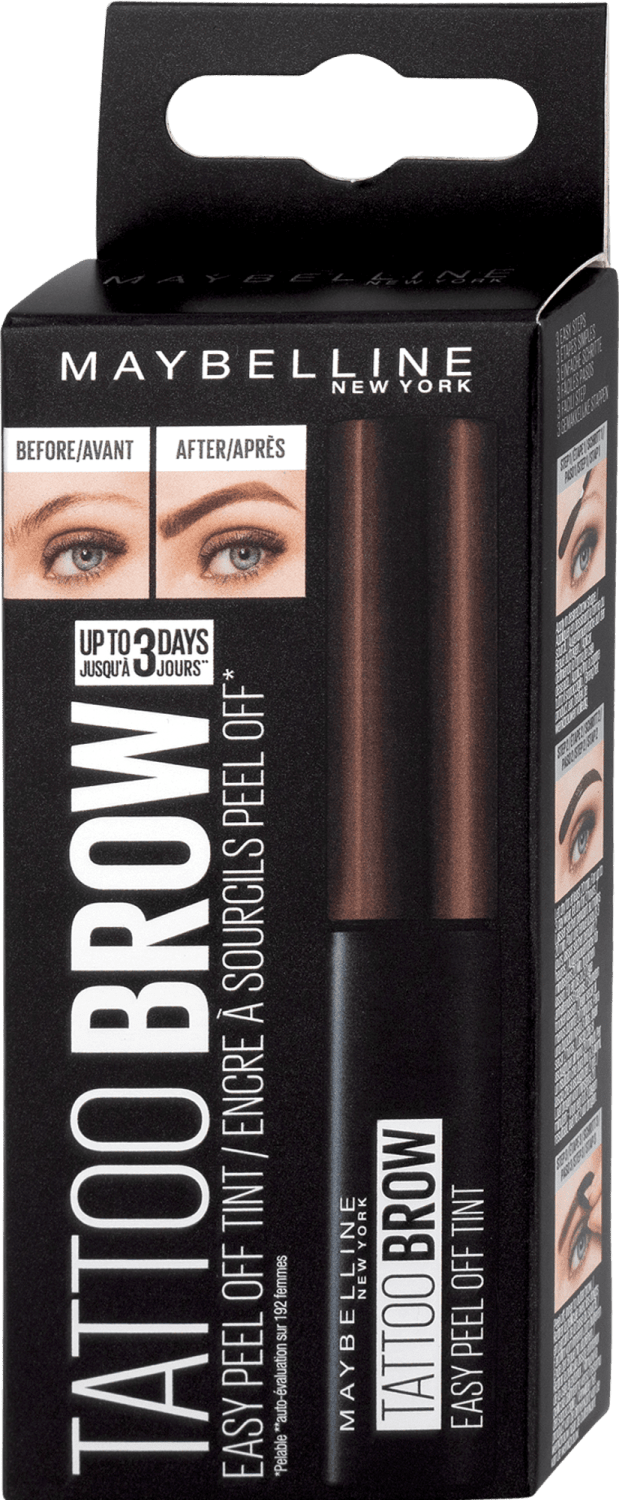 MAYBELLINE Tatto brow peel-off gel za obrve 15 warm brown-slika