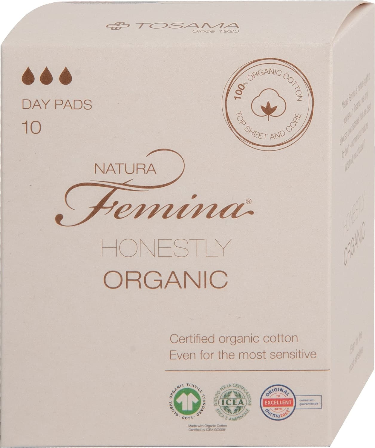 NATURA FEMINA organic dnevni ulošci 10kom-slika