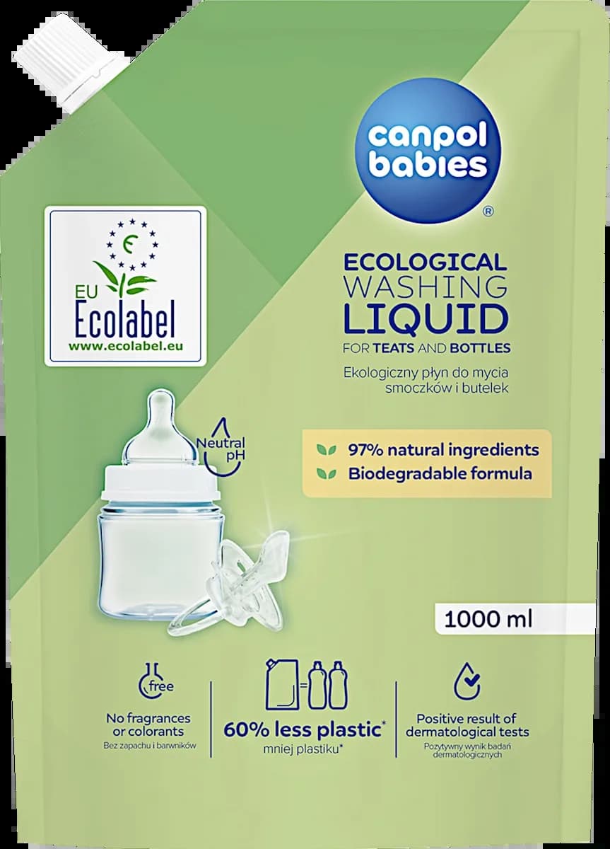 CANPOL BABIES deterdžent za flašice i cucle 1l-slika