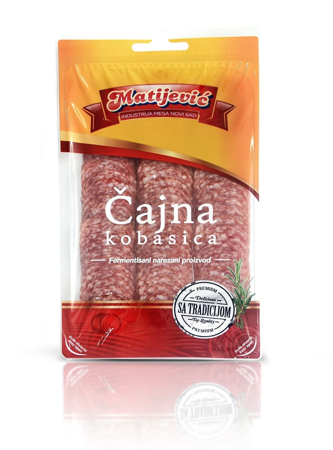 MATIJEVIĆ čajna kobasica slajs 100g-slika