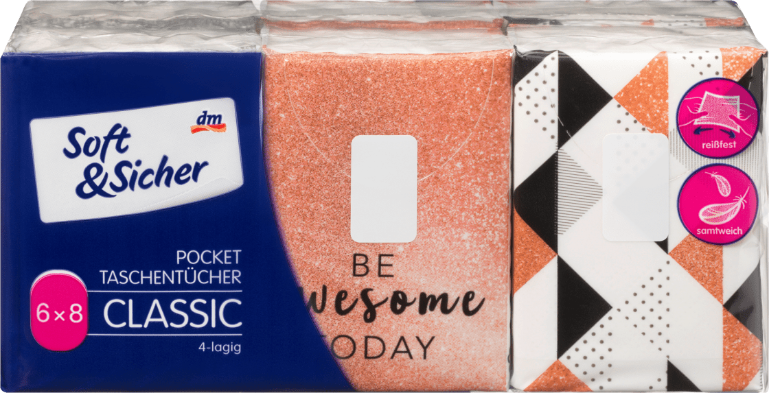 Papirne maramice SOFT&SICHER 4sloja 6kom (više vrsta)-slika