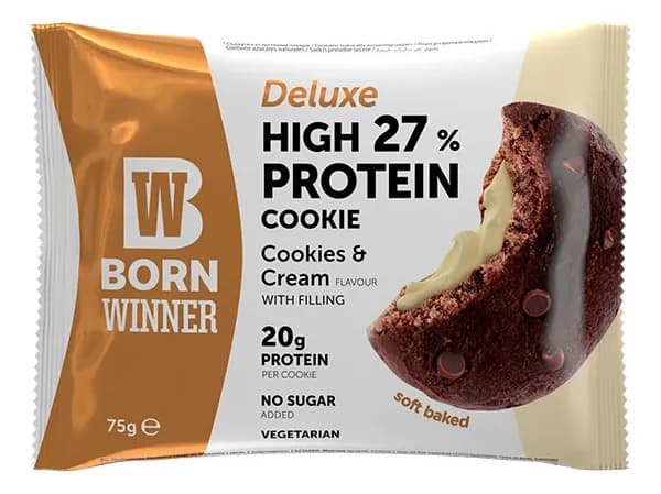 COOKIE PROTEINSKI DELUXE BORN WINNER 75G-slika