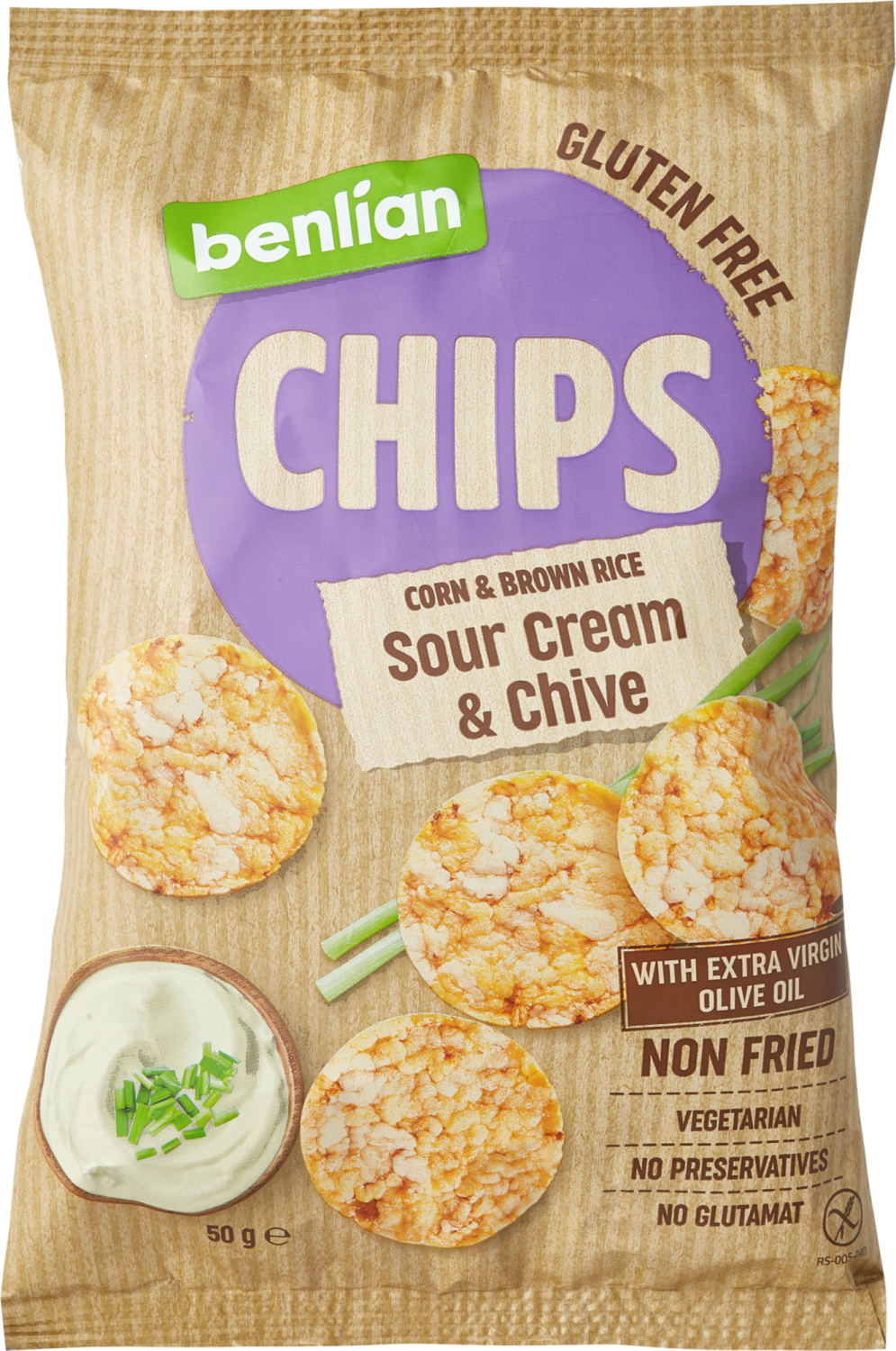 Čips BENILAN Pavlaka i vlašac 50g-slika