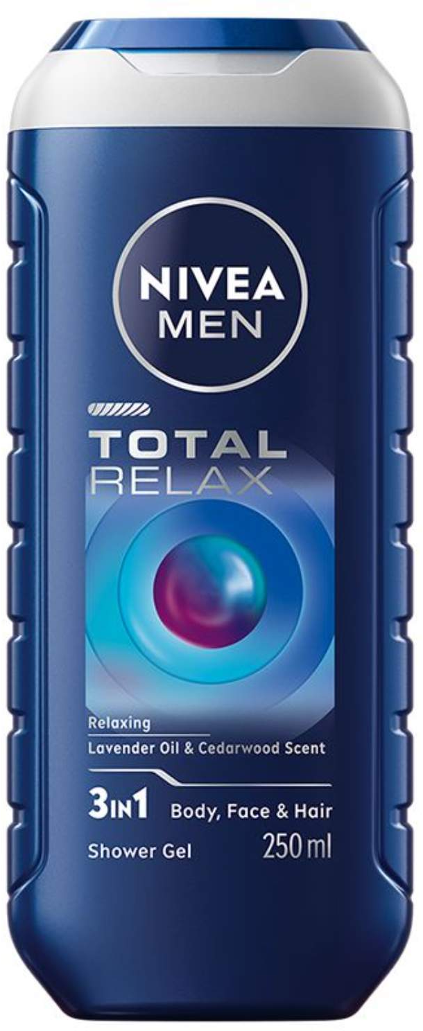 Gel za tus. Nivea Men Total Relax250ml-slika