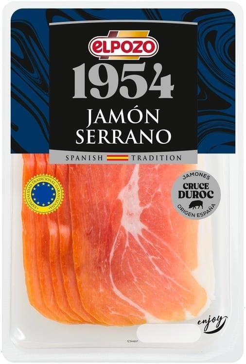 ELPOZO Serrano pršut slajs 80g-slika