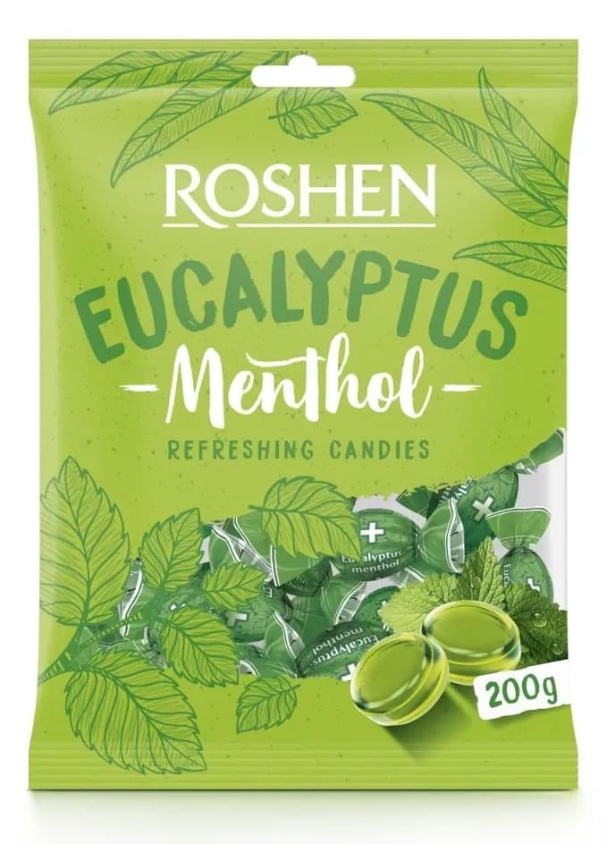 BOMBONE EUKALIPT MENTOL 200G ROSHEN-slika