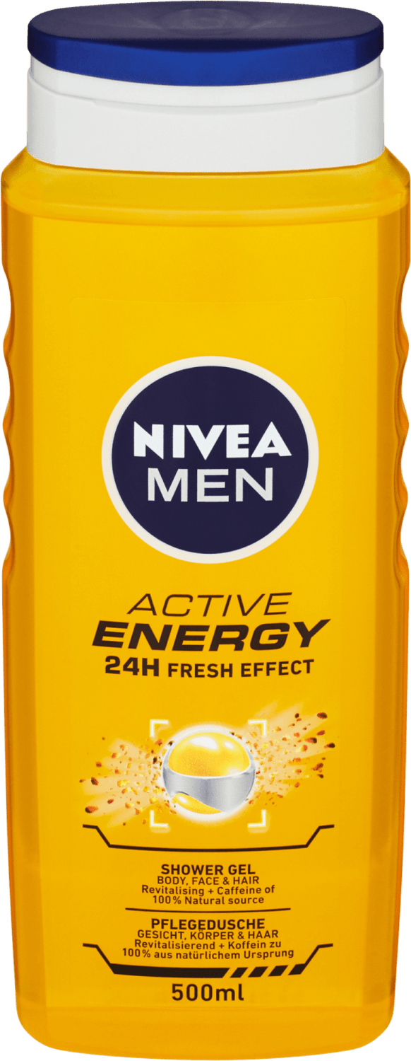Gel za tuširanje NIVEA Men active energy 500ml-slika