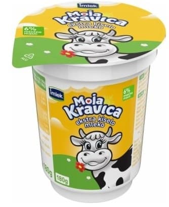 Kis.mleko 6%mm Extra Moja krav.casa 180g-slika
