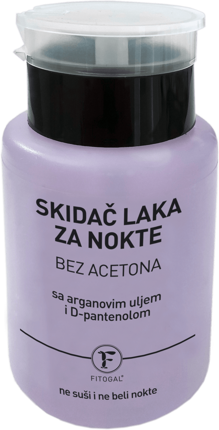 SKIDAČ LAKA ZA NOKTE BEZ ACETONA 125ML FITOGAL-slika