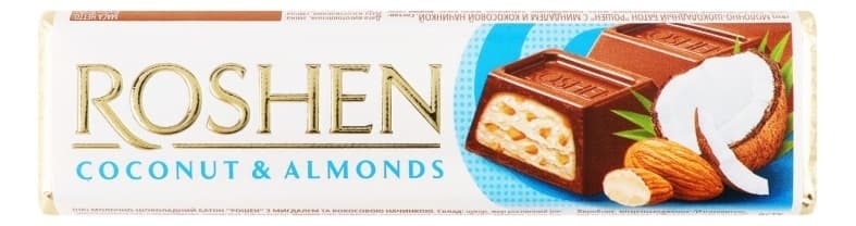 BAR ČOK MLE BADEM KOKOS 38G ROSHEN-slika
