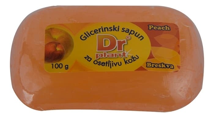 DR.PLANT glicerinski sapun breskva 100g-slika