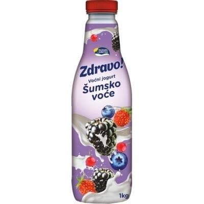 Voćni jogurt ZDRAVO šumsko voće 1kg-slika