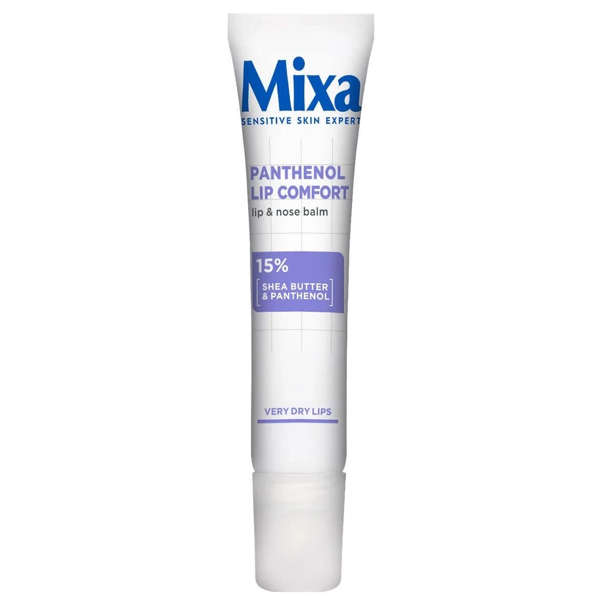 BALZAM ZA USNE PANTENOL 10ML MIXA-slika