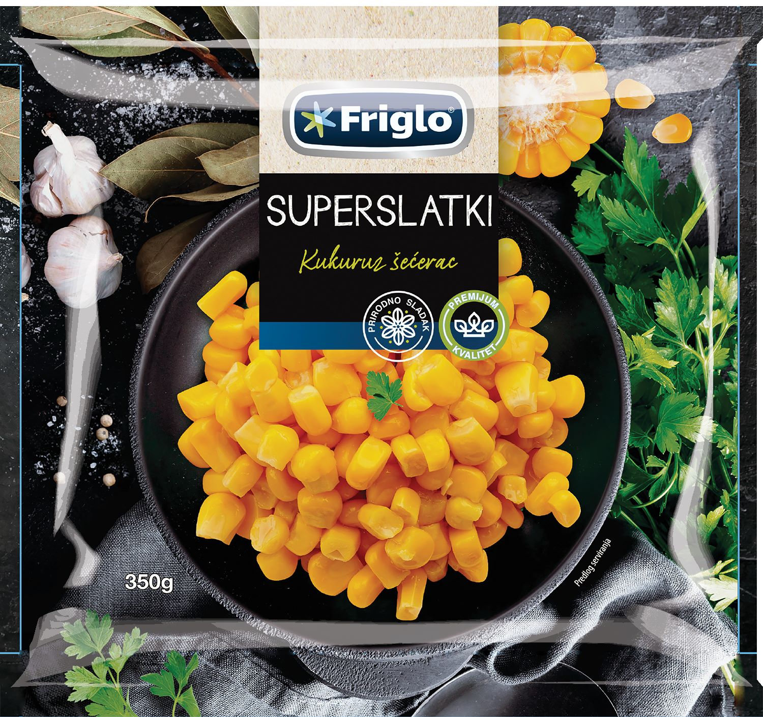 FRIGLO super slatki kukuruz šećerac 350g-slika