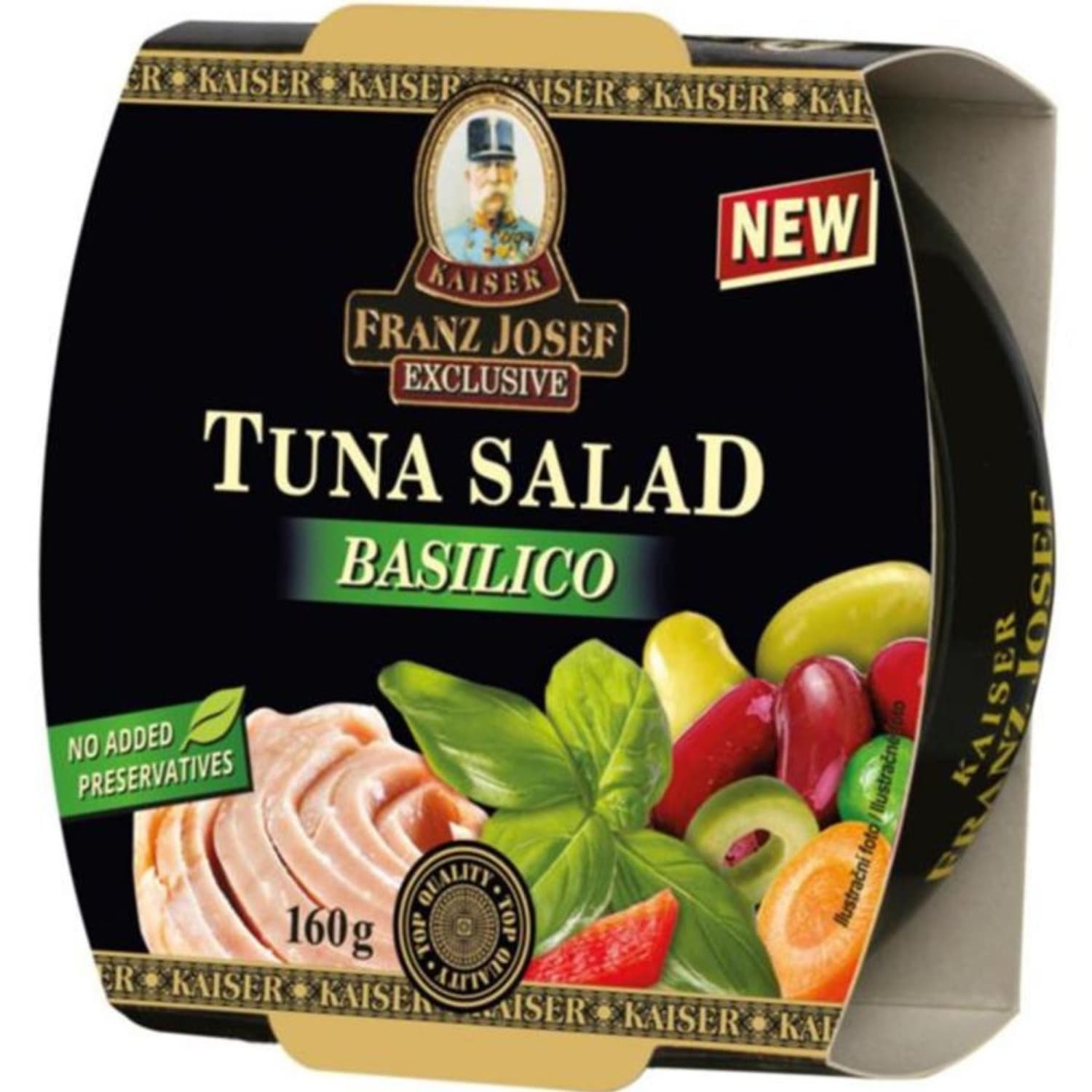 TUNA SALATA BASILICO 160G FJK-slika