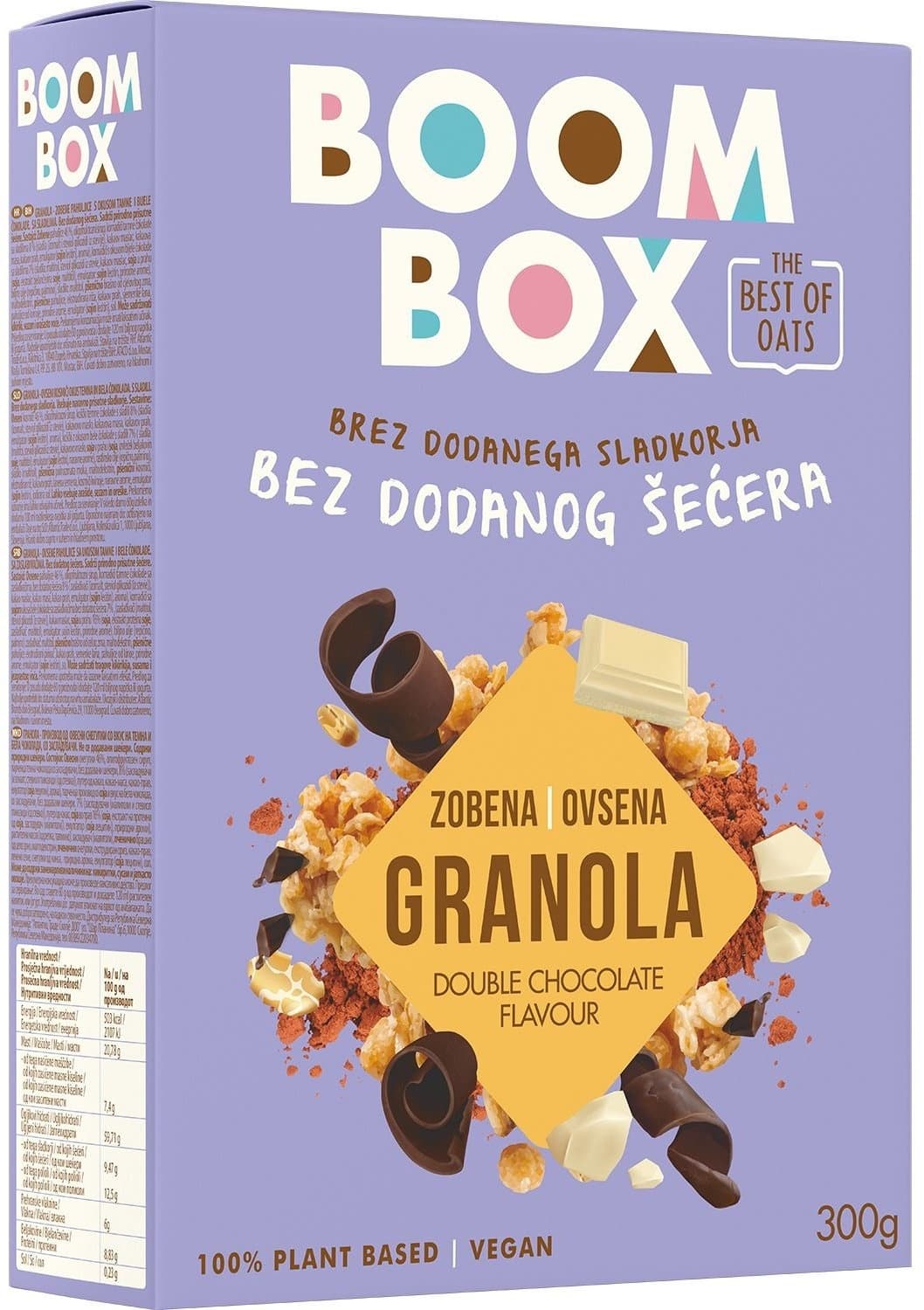 BOOM BOX ovsena granola double čokolada 300g-slika