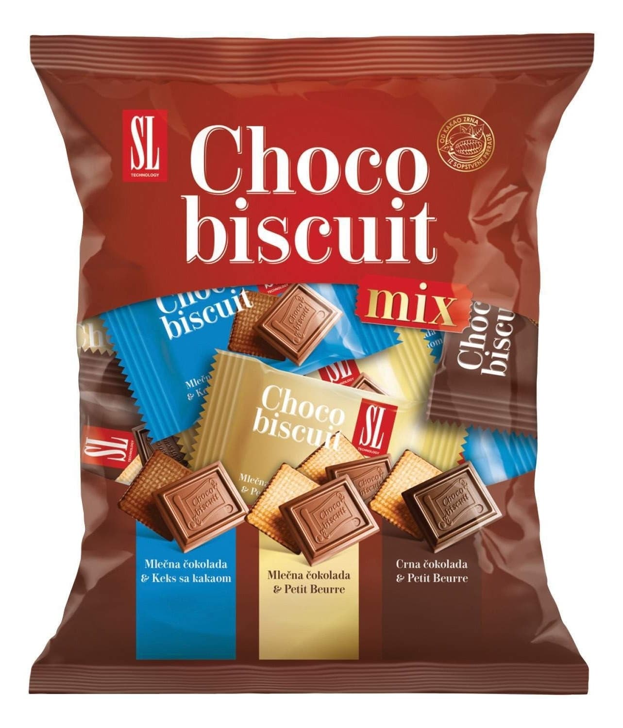 Keks Choco biscuit Mix Swisslion 240g-slika