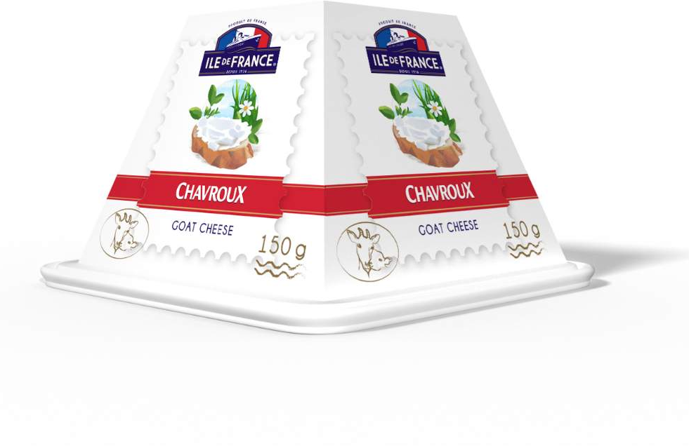 Sir ILE DE FRANCE Chavroux pyramide nature 150g-slika