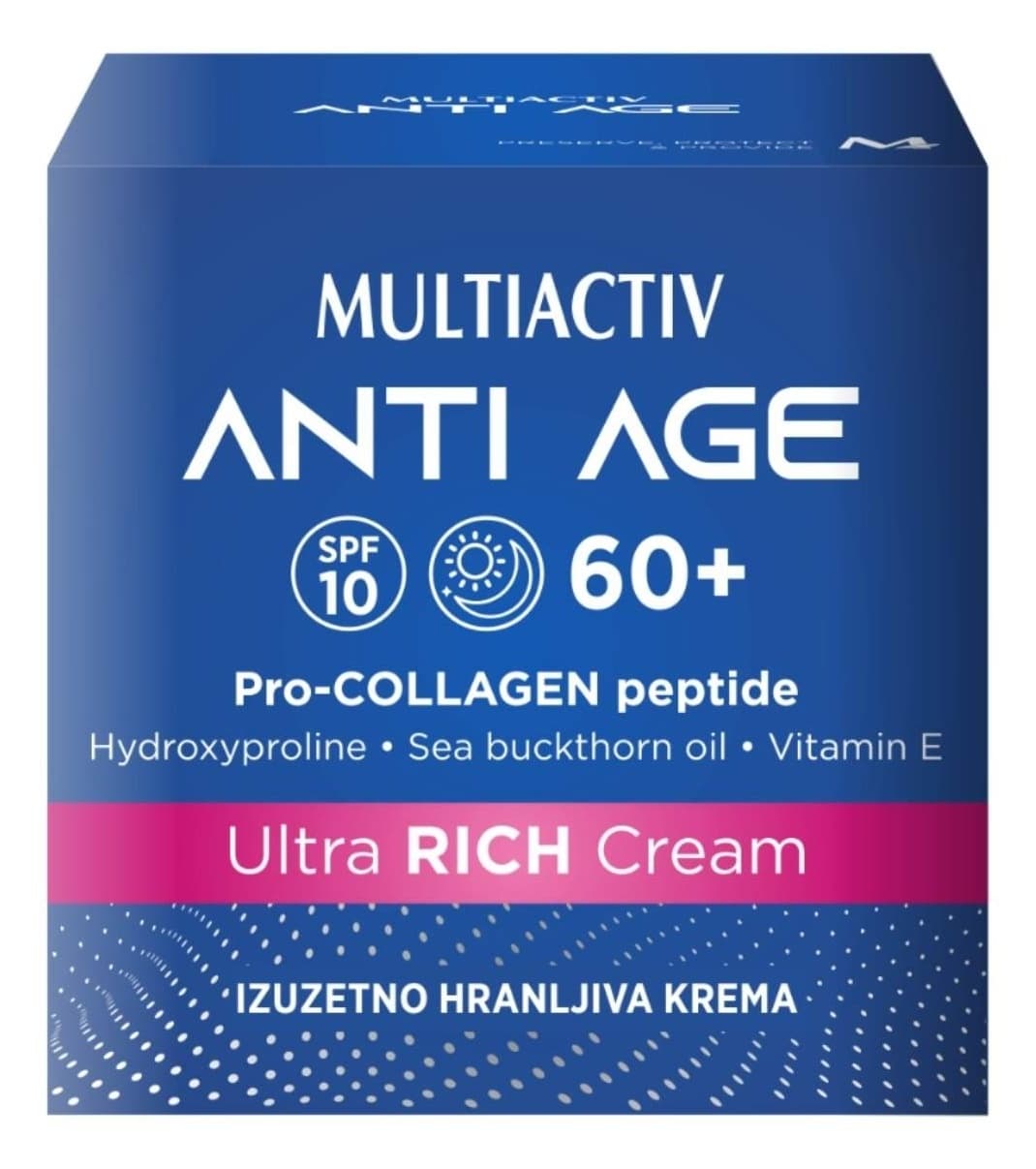KREMA HRAN 60+ANTI AGE 50ML MULTIAC-slika