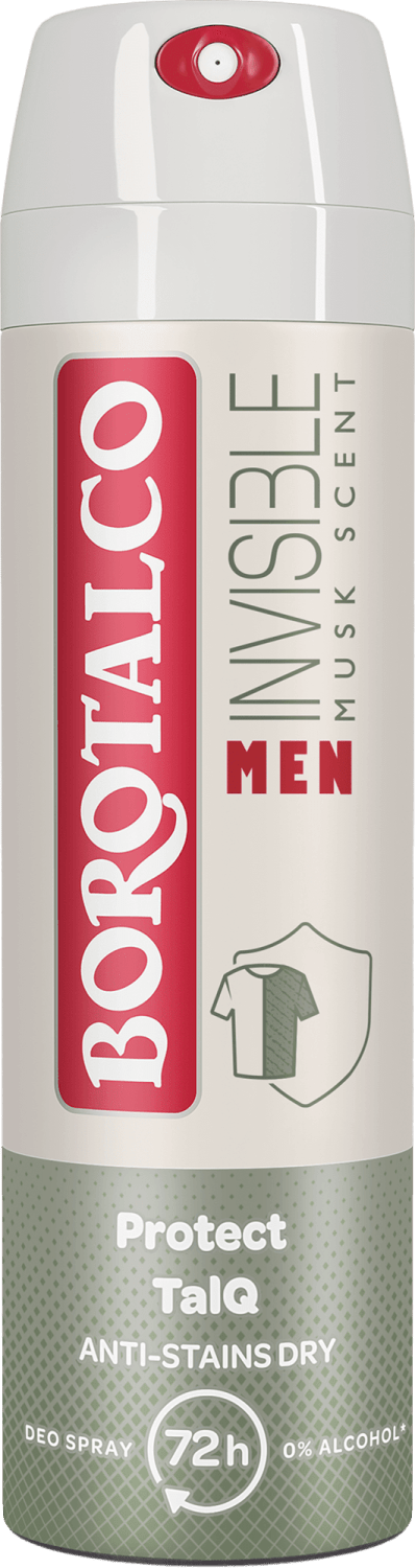 Dezod.sprej Borotalco Men Invisible150ml-slika