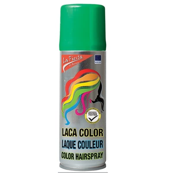 Sprej za kosu u boji AGRADO La Fiesta zeleni 125ml-slika