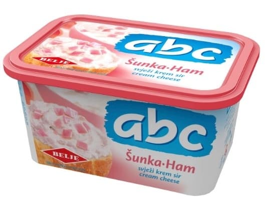 Krem sir ABC sa šunkom 200g-slika