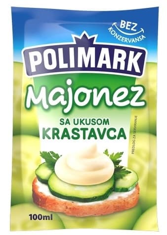 Majonez POLIMARK ukus krastavca 100ml-slika