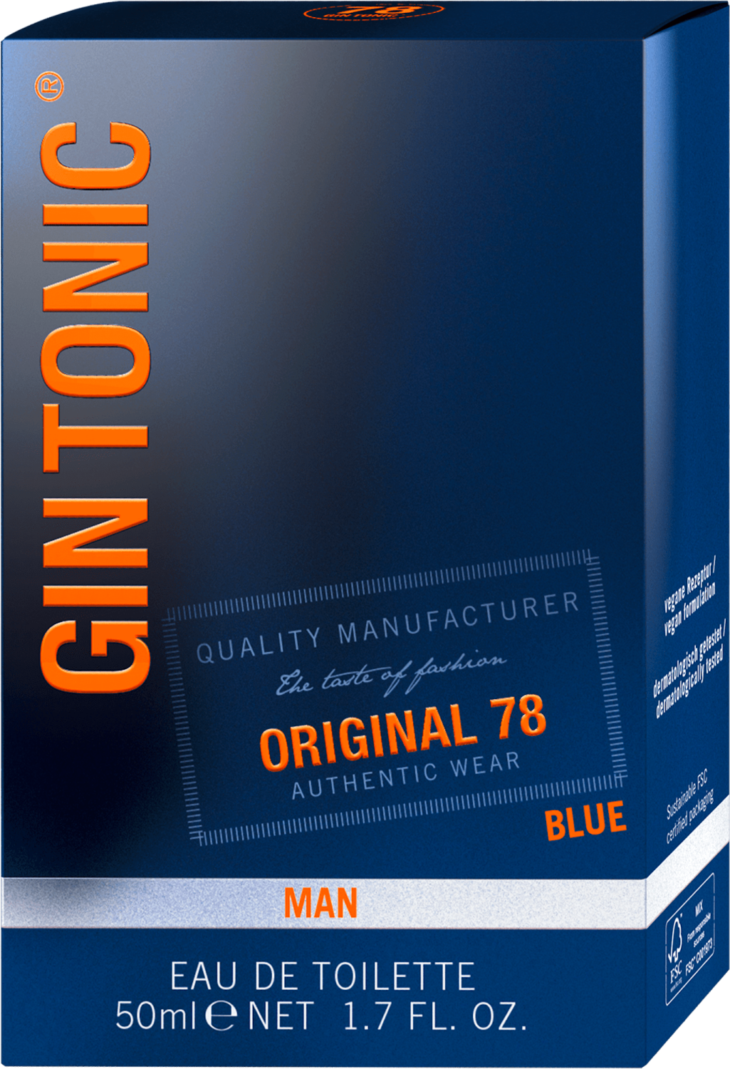 GIN TONIC Blue original toaletna voda 50ml-slika