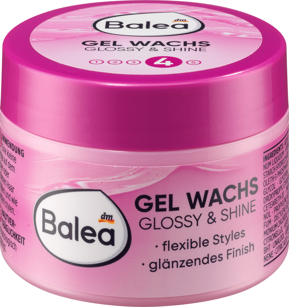 Gel vosak za kosu BALEA Glossy & shine za sjaj kose 75ml-slika