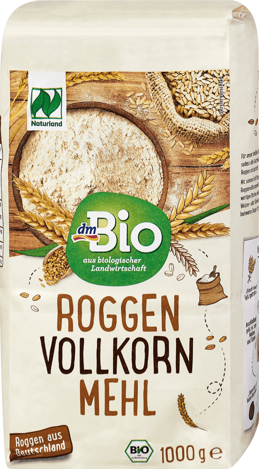 Integralno brašno DM BIO ražano 1kg-slika