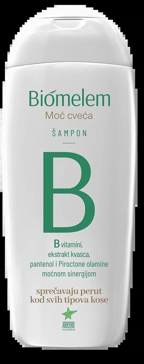 Samp. Biomelem prot. peruti vit. B 222ml-slika